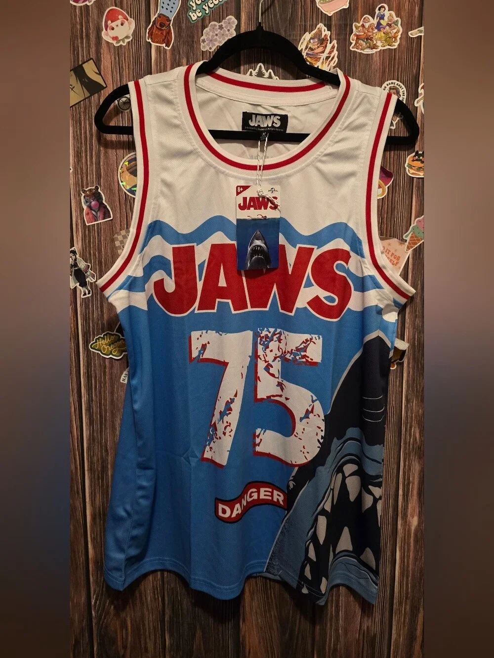 Jaws Graphic Blue short set